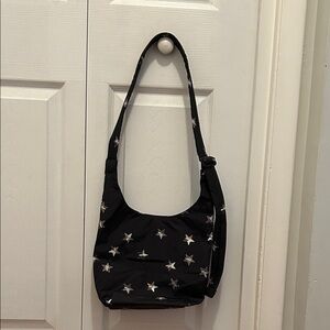 Black Baggu Star-Patterned Women's Bag